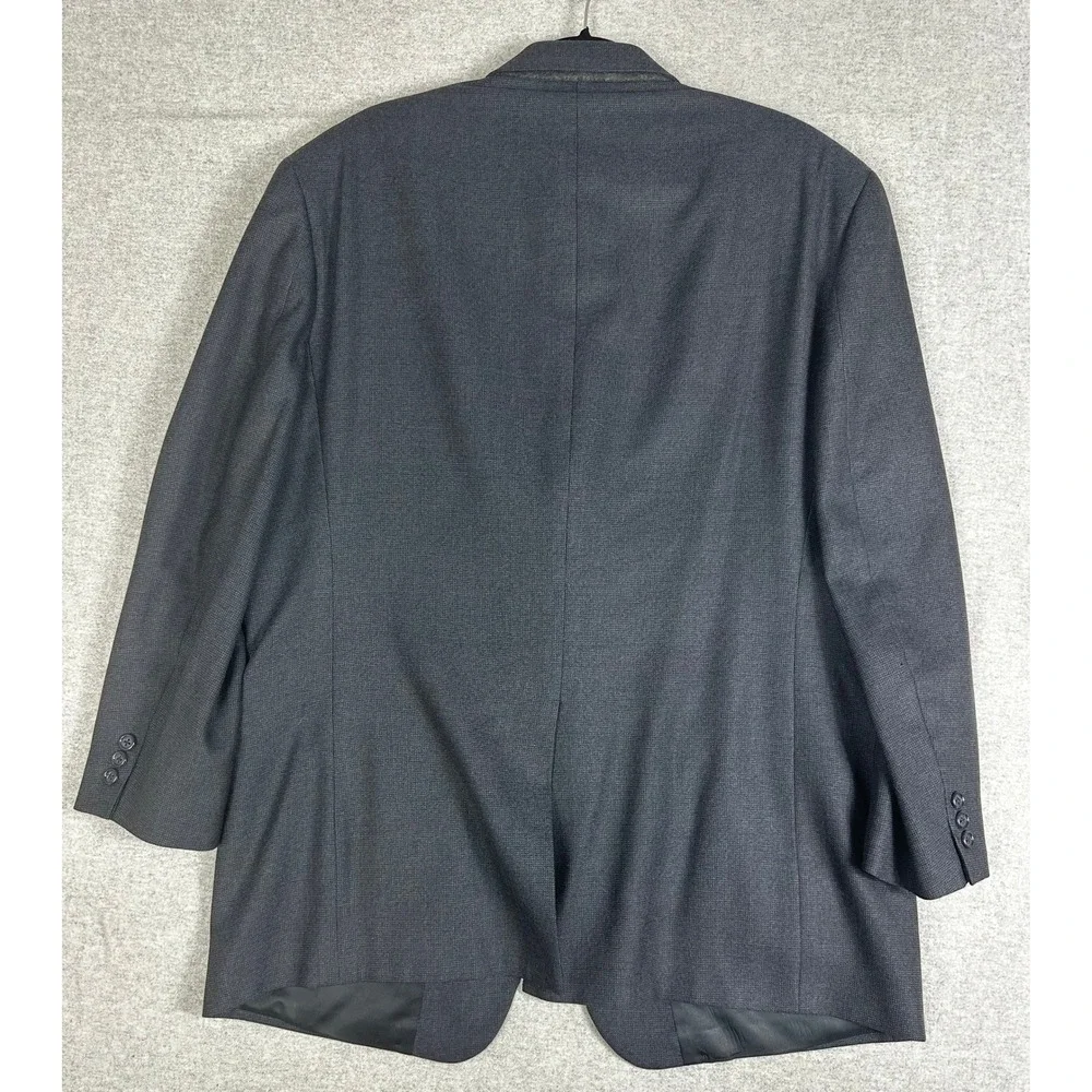 Brooks Brothers Blazer Mens 45R Charcoal Grey Wool Two‎ Button